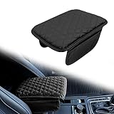 LTDCVTR Car Center Console Cover with 2 Storage, Upgraded Microfiber Leather Car Arm Rest Cover, Car Interior...