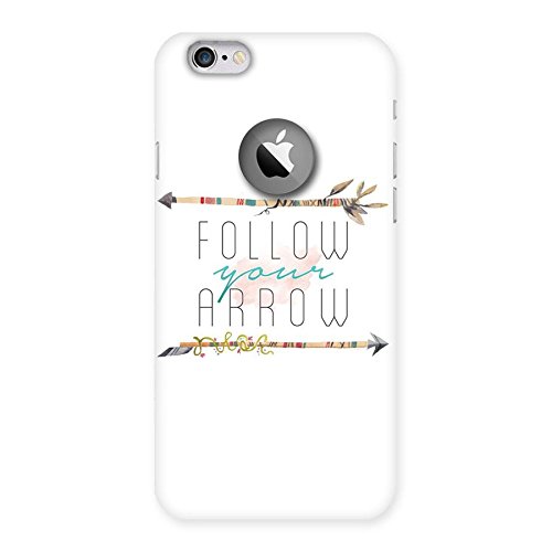 Superb Follow Your Path Back Case Cover for iPhone 6 Logo Cut Amazon