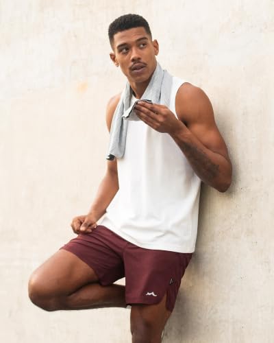 Image of maamgic Men's Athletic Running Shorts with Liner Ultra Lightweight Workout Shorts 5 inch / 7 inch