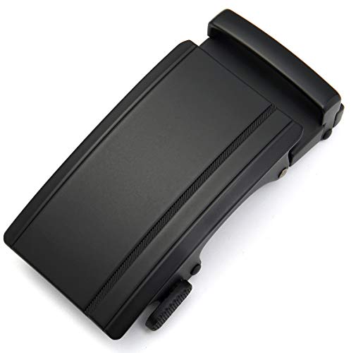 CHAOREN 40mm Ratchet Belt Buckle Only for 1 3/8 Slide Belt Strap Automatic Click Buckle Adjustable