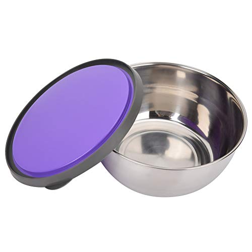 Set de 3 tazones de acero inoxidable con tapa miniatura 6