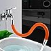 Universal Faucet Extension Tube 360° Free Bending,Universal Extension Tube with Multipurpose G1/2