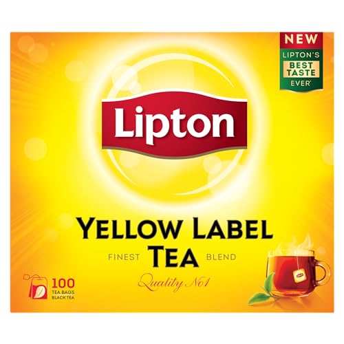 Lipton Yellow Label Black Tea, 100 Teabags