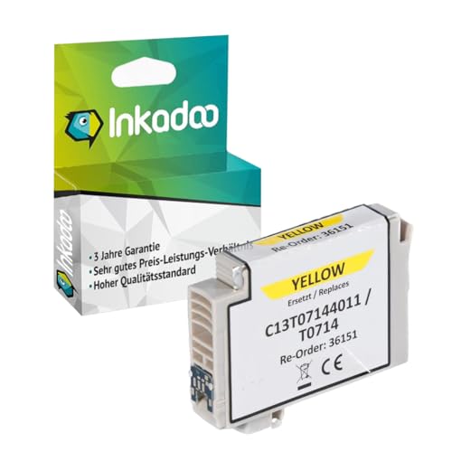 Inkadoo Cartouches d'encre compatibles avec Epson Stylus SX 515 W
