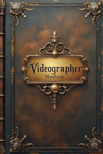 livre Videographer notebook: lined journal for men women work