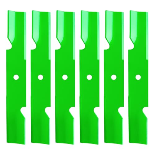482877 High Lift Mower Blades Fit for 48 Deck Scag Freedom Z Liberty Z Tiger Hustler FasTrak Raptor Bad Boy CZT Elite Lawn Mower Replace OEM 038-5350-00 48110 481706 6 Pack