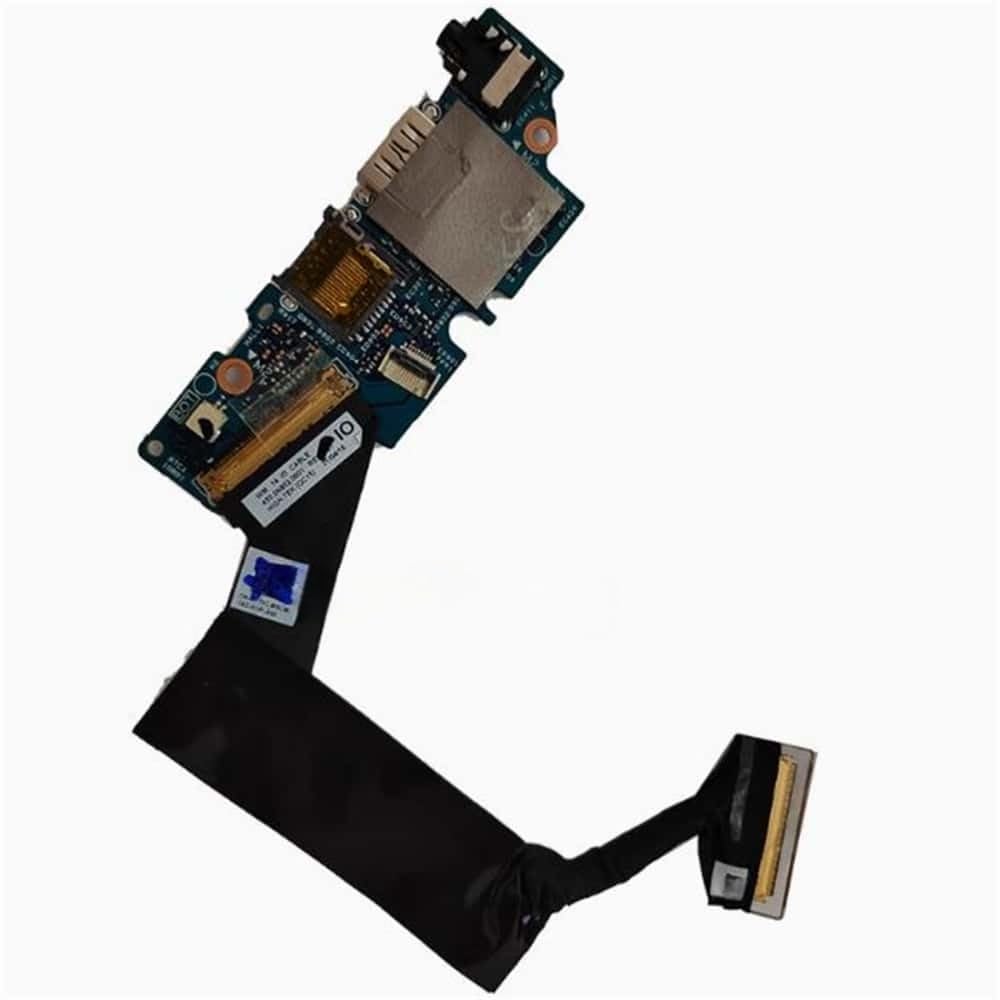 14 7415 5410 5415 2 en 1 lector de tarjetas SD, placa USB de audio, placa de botón de interruptor