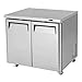 36" Undercounter Cooler Stainless 9.5 Cu.Ft Refrigerator