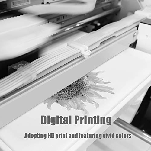 MitoVilla Spa Zen Shower Curtain Set for Women and Girls Bathroom Decor, White Orchid Florals with Watercurls in The Garden Pond Artwork Bathroom Accessories with Hooks, White, Coral, 72