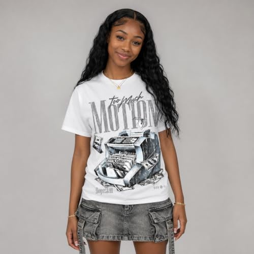 Image of DopeSkill Graphic Tee Streetwear Hip Hop Hypebeast Unisex T-Shirt Sneaker Colour Matching Shirts Rapper Mouth
