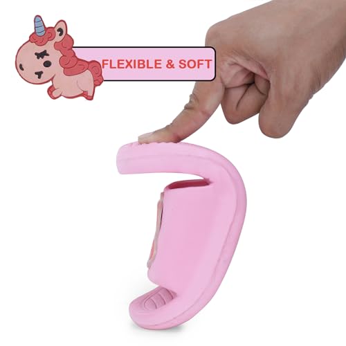 Image of DOCTOR EXTRA SOFT Unisex-Child Kids Rainy Monsoon Flip-Flop Sliders Soft Comfortable Indoor Outdoor Slippers Stylish Non-Slip Slide Home Casual Cool Cartoon Cute House Chappals For Boys & Girls