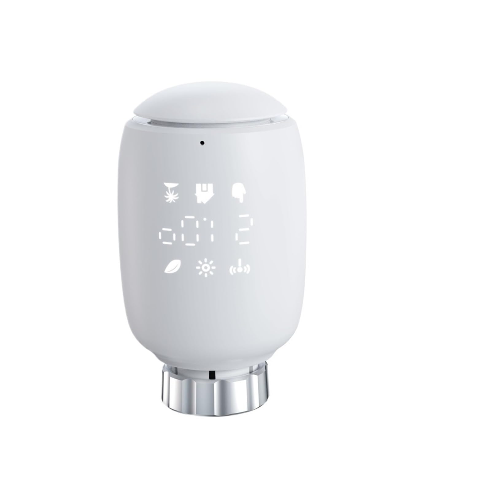 Zawór Termostatyczny Grzejnikowy Tuya Smart TRV Programowalny Regulator Temperatury Termostat Współpraca Z OszczęDza Energię I Koszty Ogrzewania(1 Pc)