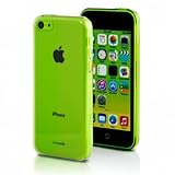 Compatibilidad: iPhone 5C Innerexile Caso Relegación Hialino Transparente Verde D-54C-10G Delgado Ajuste para iPhone 5C