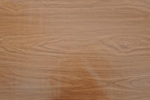 Image of Veki Luxury Floral & Botanical Geometric Wallpaper Mural - Waterproof, Moisture-Proof, Self-Adhesive PVC Wall Sticker for Home & Hotel Decoration (45cm x 300cm) (Brown Wooden 4)