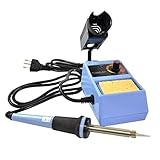 ESTAÇÃO DE SOLDA FERRO DE SOLDA 50W COM CONTROLE TEMPERATURA AJUSTAVEL 127V MXT