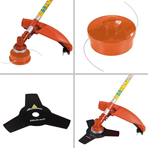 Powerplus Dual Power 4-en-1 Outil De Jardin Multifonction Sur Batteries POWDPG75530