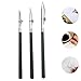 SUPVOX Adjustable Art Ruling Pen 3pcs Art Ruling Pen Drawing Tool for Masking Fluid Fine Lines Draftsmans Tool Mounting and Masking Fluid Marks