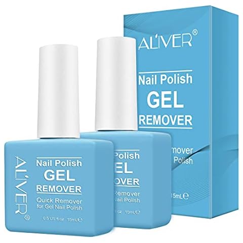 Magic Nail Polish Remover (2 Pack) - Remove Gel Nail Polish Within 2-3 Minutes - Quick & Easy Polish Remover - No Need For Foil, Soaking Or Wrapping- 15 ml Cover