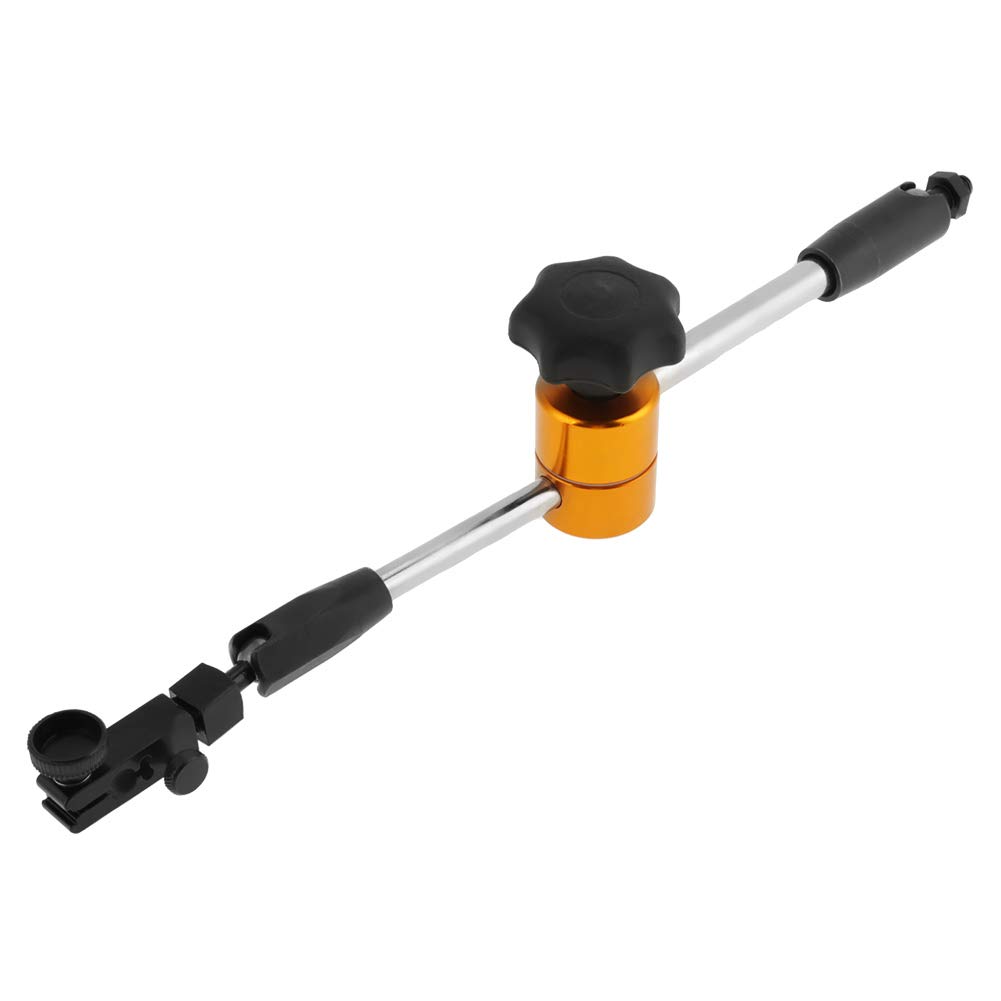 Soporte de base magnética universal, soporte de base magnética universal ajustable Soporte flexible para indicador de prueba de cuadrante utilizado en mecanizado, medición de piezas de trabajo, calibr