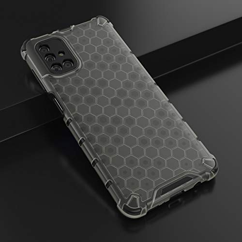 Image of Glasgow Back Case Cover Designed for Samsung Galaxy M51 - Black