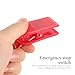 Treadmill Universal Safety Key Treadmill Magnet Lock Fitness Replacement Kit Sports Treadmill Emergency Stop for Running Machine Accessories Red