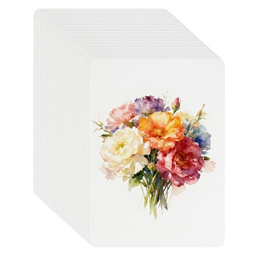 Papel de acuarela 300g m² formato 5 x 7 pulgadas para dibujo artístico y hojas de pintura