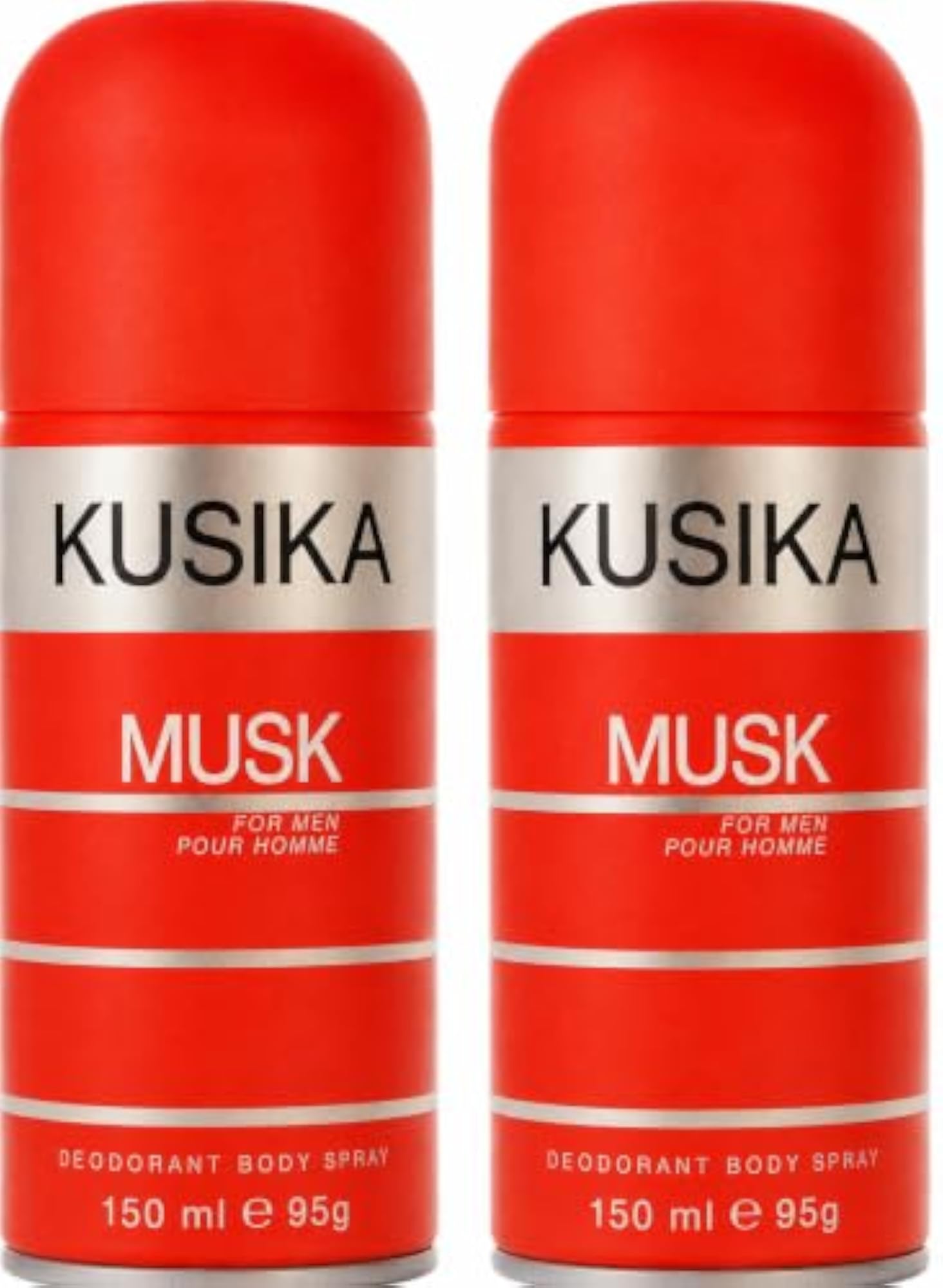 Musk Deodorant Body Spray Pack of 2