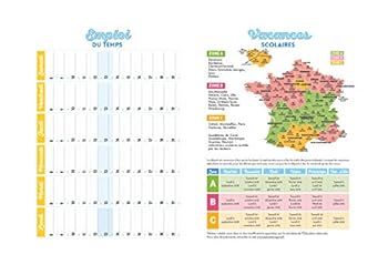 Hardcover Agenda scolaire 2018-2019 Licornes (French Edition) [French] Book