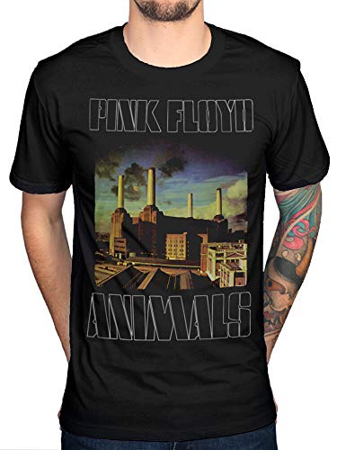 Pink Floyd Animals Album Cover Men T-Shirt Rock Band Tour Merch