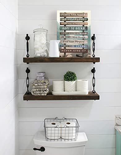 Inspirational Wall Art For Office Motivational Canvas Prints Framed Motivational Wall Art For Bedroom Bathroom Living Room Farmhouse Style Positive Quotes Wall Decor For Office 12X16 In #TOP2