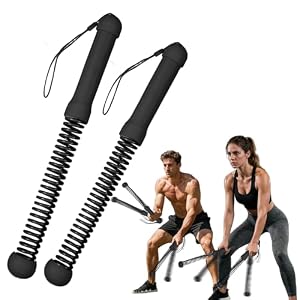 Upgrade 2nd Generation Weighted Ropeless Battle Ropes for Home Gym | Portable Cordless Battle Rope for Women and Men| Quiet Cordless Training Rope Fitness Equipment for Home&Outdoor | Heavy Duty