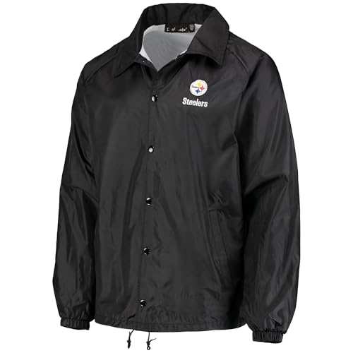 Image of Men's Royal Buffalo Bills Coaches Classic Raglan Full-Snap Windbreaker Jacket