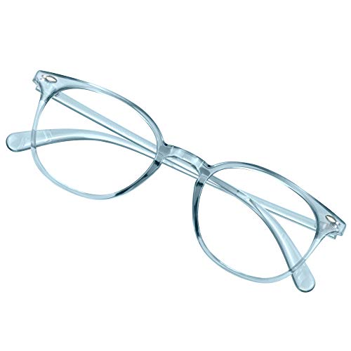Image of VisionGlobal Blue Light Blocking Glasses for Women Men, Computer Reading, TV Glasses, Stylish Oval /Square Frame