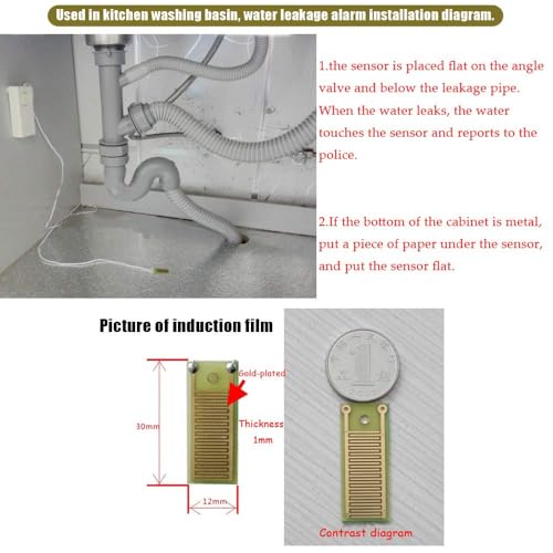 Ximimark-2Pcs-Water-Leak-Alarm-Flood-Level-Bath-Tub-Sink-Overflow-Detector-Sensor-Home-Garage-Kitchen-Security-Alert-120db