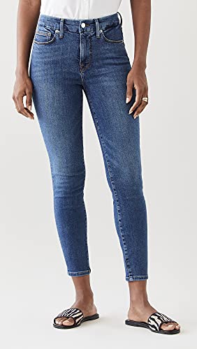 Good American Women's Good Legs Crop Extreme V Jeans2