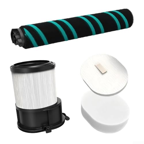 Kit de repuesto de cepillo de filtro para aspiradoras inalámbricas Shark, compatible con IP1251 IP1250 IP1251C IP1255Q Series, incluye 1 filtro