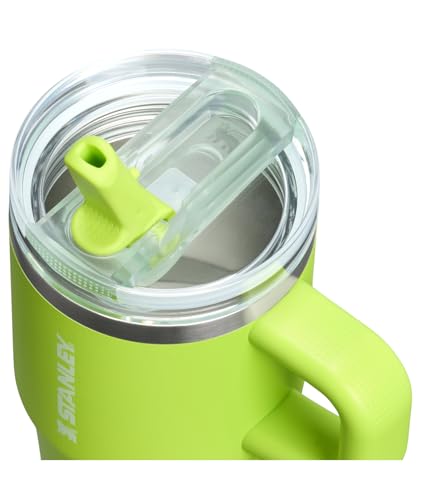 Image of STANLEY Quencher ProTour Flip Straw Tumbler with Leakproof Lid 20 oz | Built-In Straw & Handle | Cupholder Compatible for Travel | Insulated Stainless Steel Cup | BPA-Free | Chartreuse