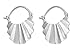Produktbild Pernille Corydon Ohrringe Damen Silber Brooklyn Earrings Ohrhänger Rund 925 Silber 2,5 cm - E675s