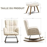 Zoom IMG-2 comhoma sedia a dondolo con Zoom IMG-2 comhoma sedia a dondolo con