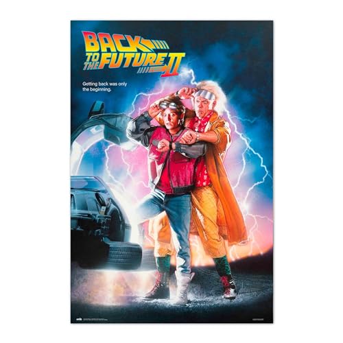 Grupo Erik Póster Regreso al futuro 2 - Lamina decorativa Regreso al futuro 2 / Póster Producto con licencia oficial