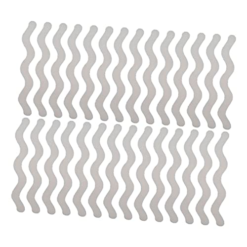 BESTYASH 48Pcs Slip Bathtub Stickers S Shape Design for Bathroom Floors Self Adhesive Prevention Strips Easy to Use Non Slip Decals for Safer Bathing Experience Suitable for Smooth