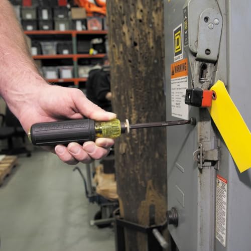 Klein Tools 32751 Screwdriver with Adjustable Length 4 to 8-Inch, Made in USA, #2 Phillips Tip and 1/4-Inch Slotted Tip by KLEIN TOOLS - Image 3