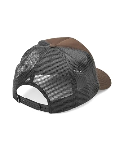 Image of Volcom Men's Snapback Hat - 6-Panel Twill Flat Brim Cap Adjustable Snap Closure