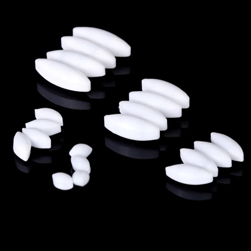 Magnetrührstab-Set aus Polytetrafluorethylen – 10 Stück geformte Rührstäbe for den Laborgebrauch(A400(D20xL40mm))