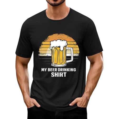 Reloj Hombre Hombre Estampado Letras Algodón Manga Corta Camiseta Gráfica Cómoda Camiseta Deporte Calle Aire Libre Camiseta Moda Hombre Jersey, Negro , L