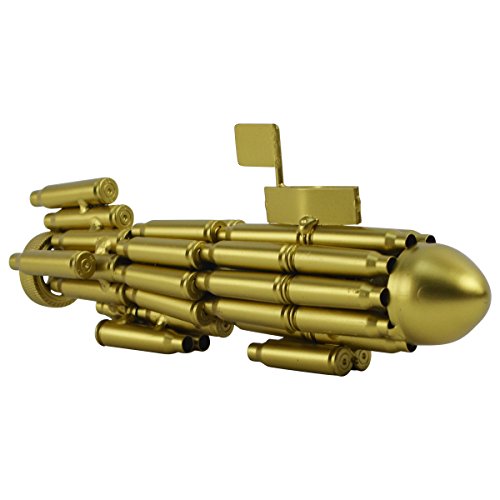 TG,LLC Gun Bullet Casings Shells Shaped Model Navy Diving Sub Submarine Military Gift