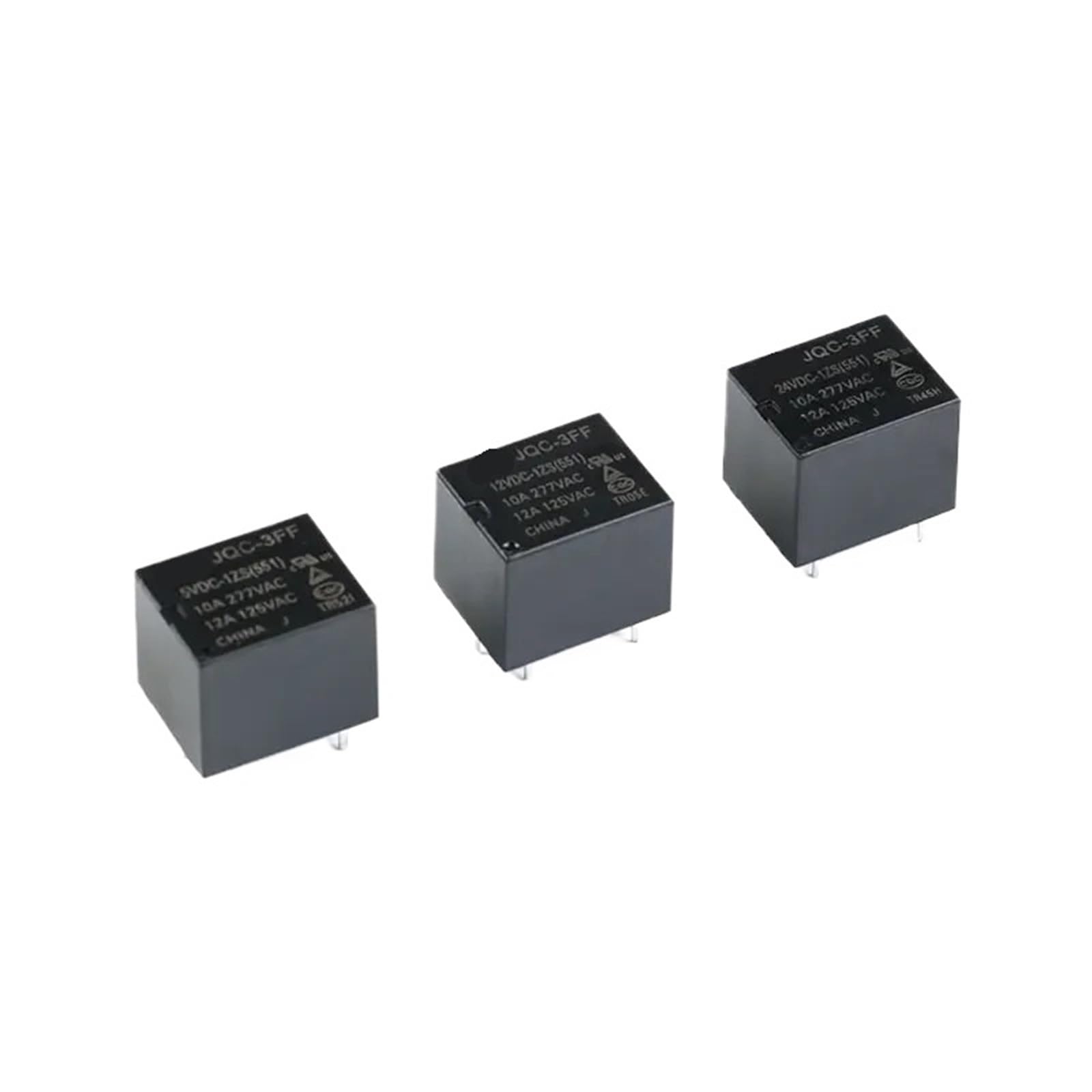 Relais DIP5 JQC-3FF-012-1HS : lot de 5 pièces pour composants et circuits imprimés