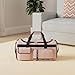 MAXTOP Travel Duffle Bag for Women,Carry On Tote Weekender Overnight Duffel Gym Bag with Shoe Compartment & Wet Pocket,Pink