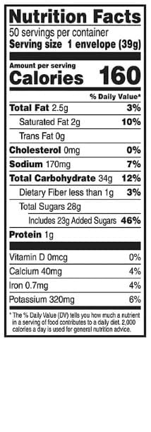 Hot Chocolate Mix – Classic Milk Chocolate, 50 Count (1.38 oz) - Hot Cocoa Mix