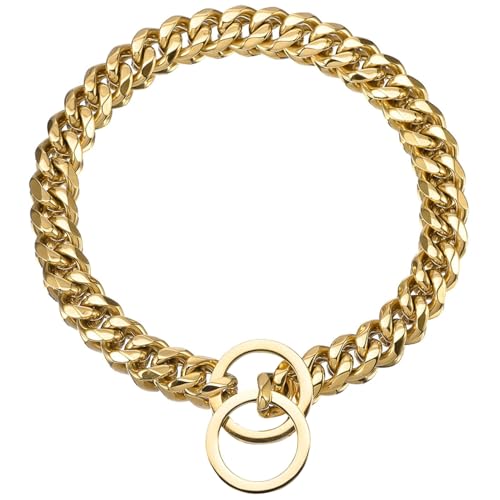 Chaine chien anti rupture a boucle d attache rapide 61cm - 2